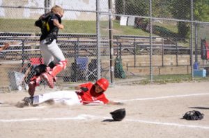 2012SelectTournament-Annette-A's-Wakefieldleapcatching